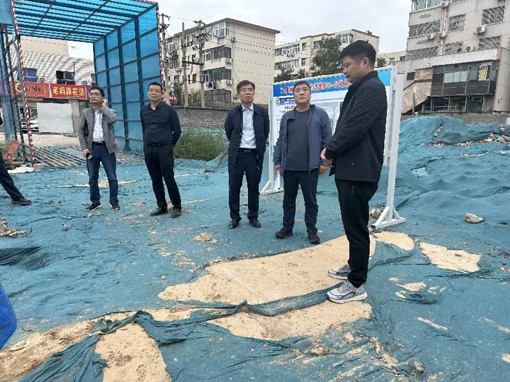 赢博手机站·官方版在线-赢博(中国)
负责人汪洋到孙八砦城中村改造项目调研项目建设工作